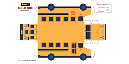 image of bus template
