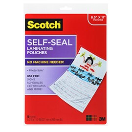 Scotch™ Self Seal Laminating Pouches