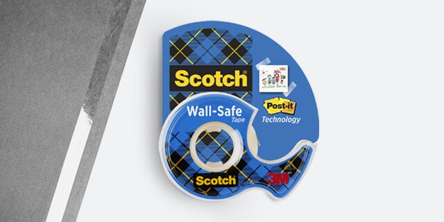 Wall safe transparent tape deals