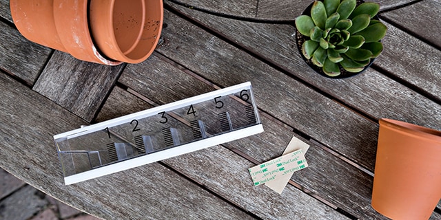 Attach Rain Gauge