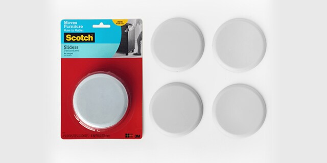 Scotch™ Brand Reusable Sliders - 4 Inch Mounting Tape