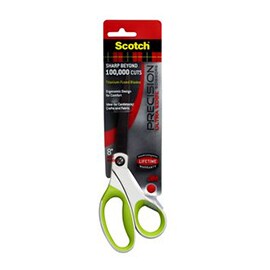 Scotch™ Precision Ultra Edge Bent Titanium Non-Stick Scissors
