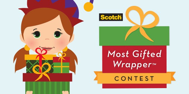 Scotch Brand Most Gift Wrapper contest