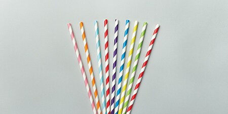 straws
