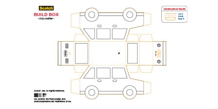 black and white car template
