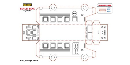 black and white school bus template
